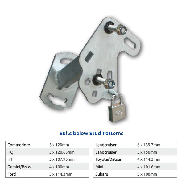 ARK LOCKABLE SPARE WHEEL CARRIER - Image 2