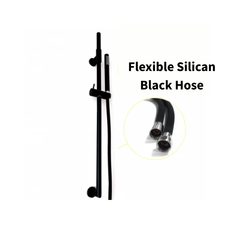 BARKA ADJUSTABLE SHOWER RAIL SET