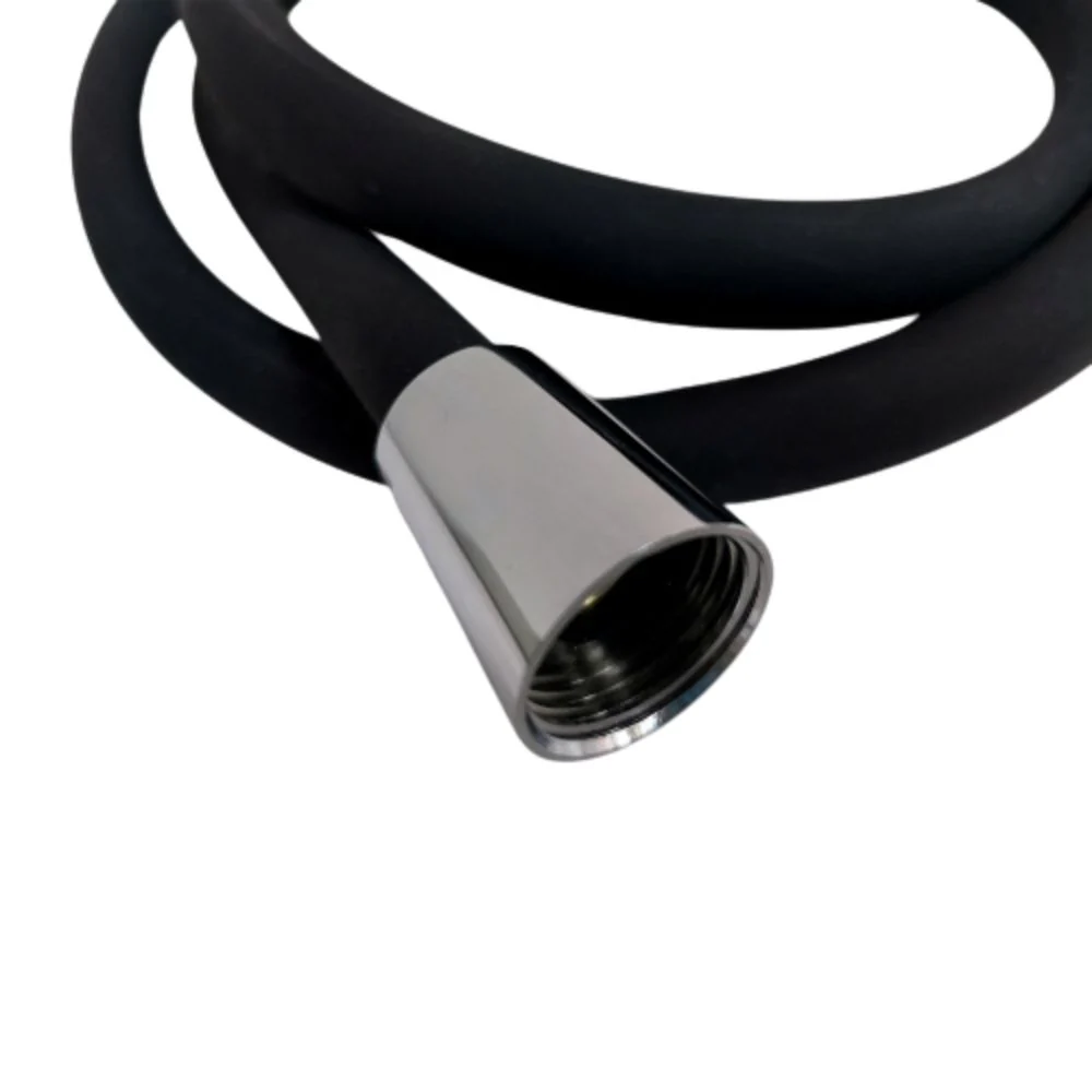BARKA BLACK SILICON SHOWER HOSE (ONLY) - Image 2
