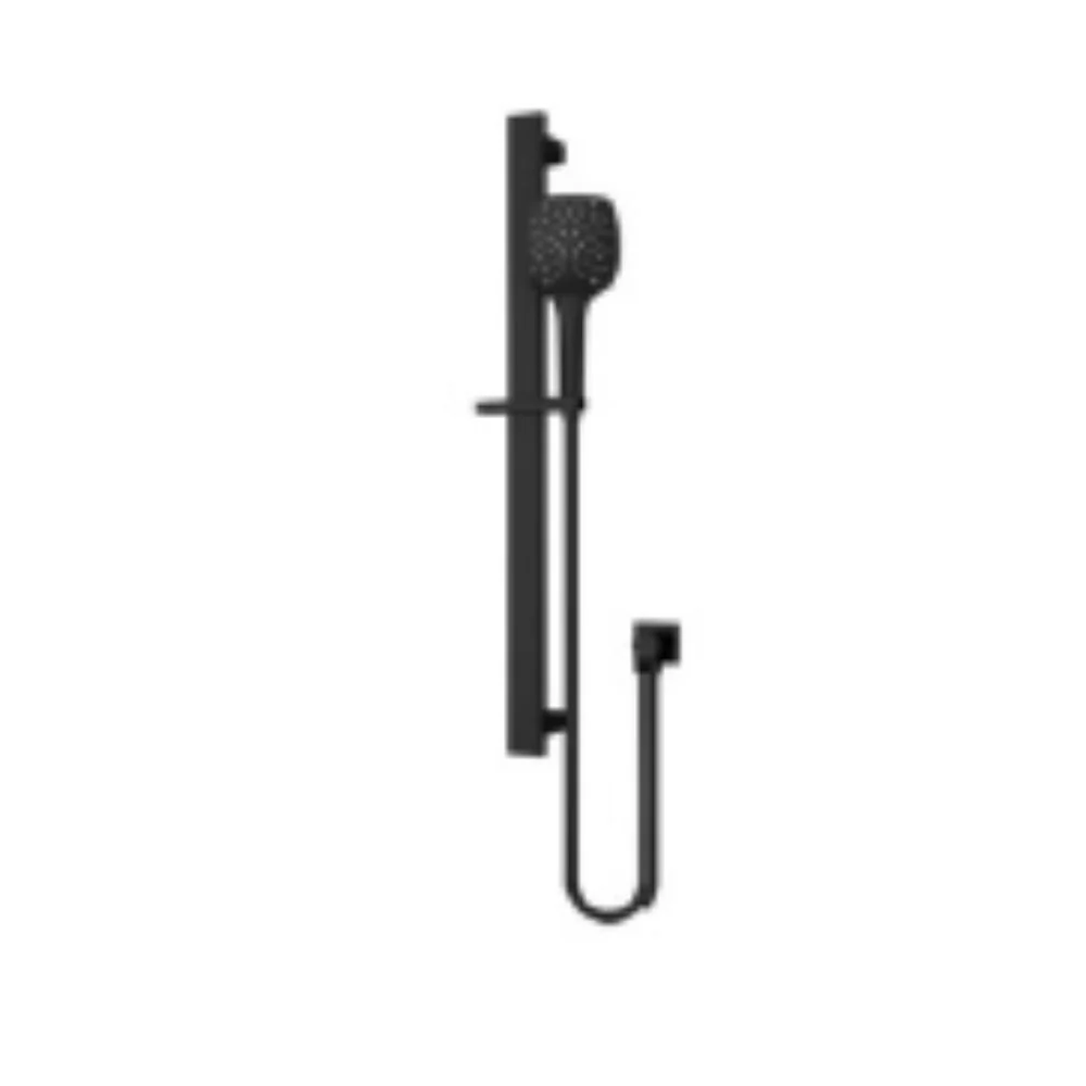 BLACK SHOWER RAIL