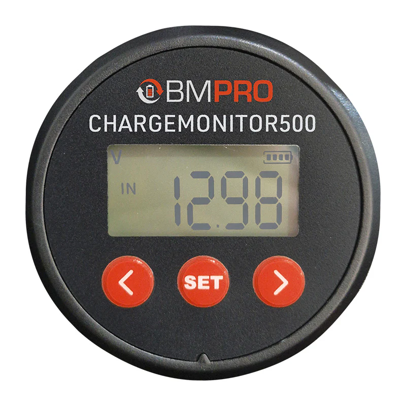 BMPRO Battery Monitor Round 500A Wired