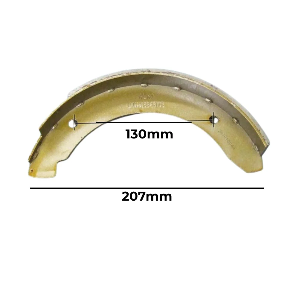 ALKO MECHANICAL BRAKE SHOE 230X45MM