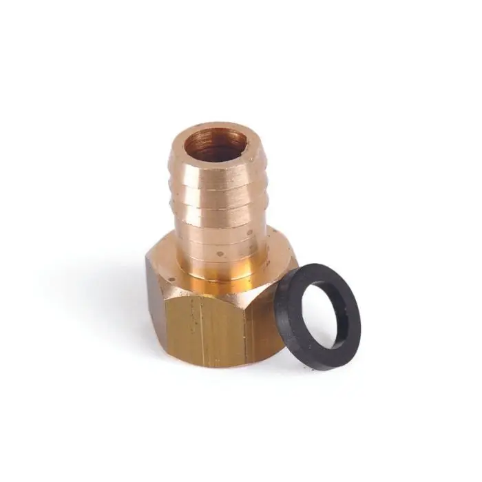 BRASS UNION 1/2BX3/8F W WASHER