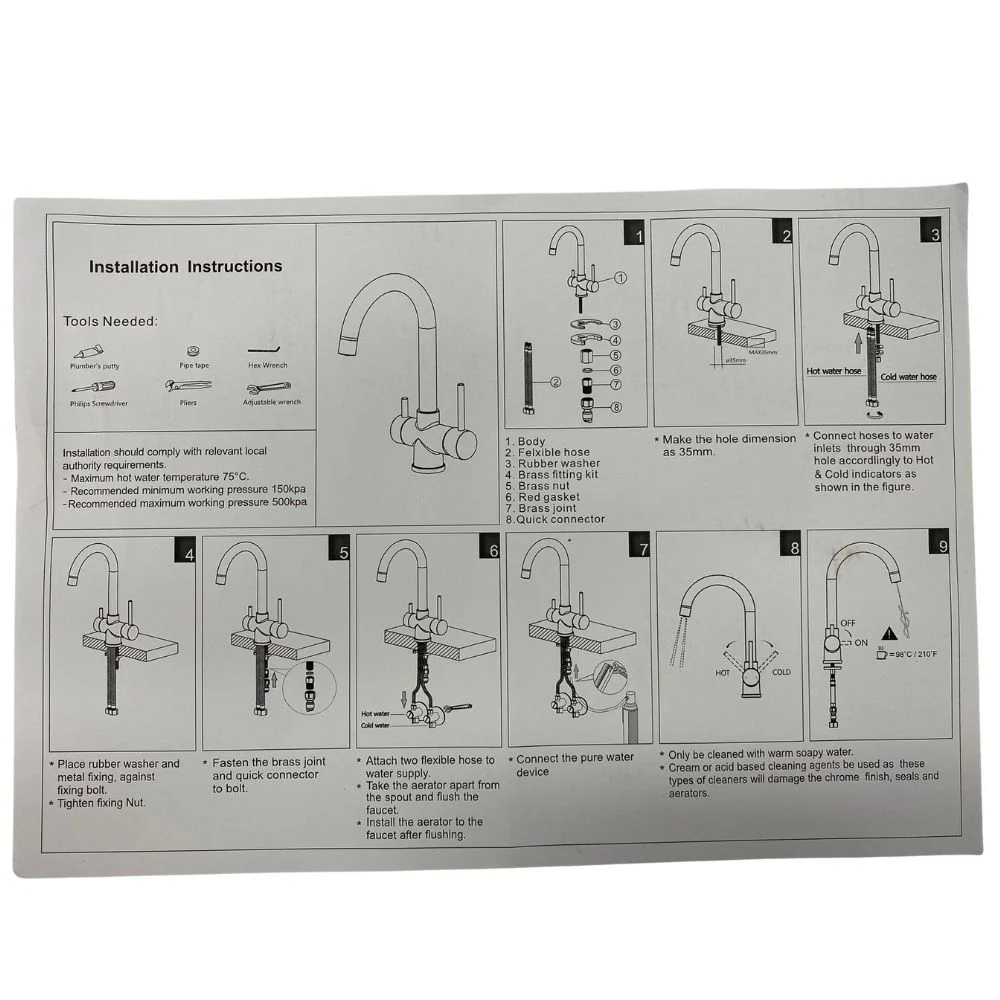 CAMEC 3-WAY GOOSE NECK MIXER - Image 5