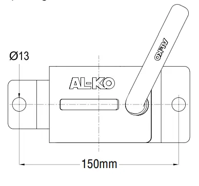 CLAMP FOR JOCKEY WHEEL SINGLE - Image 2