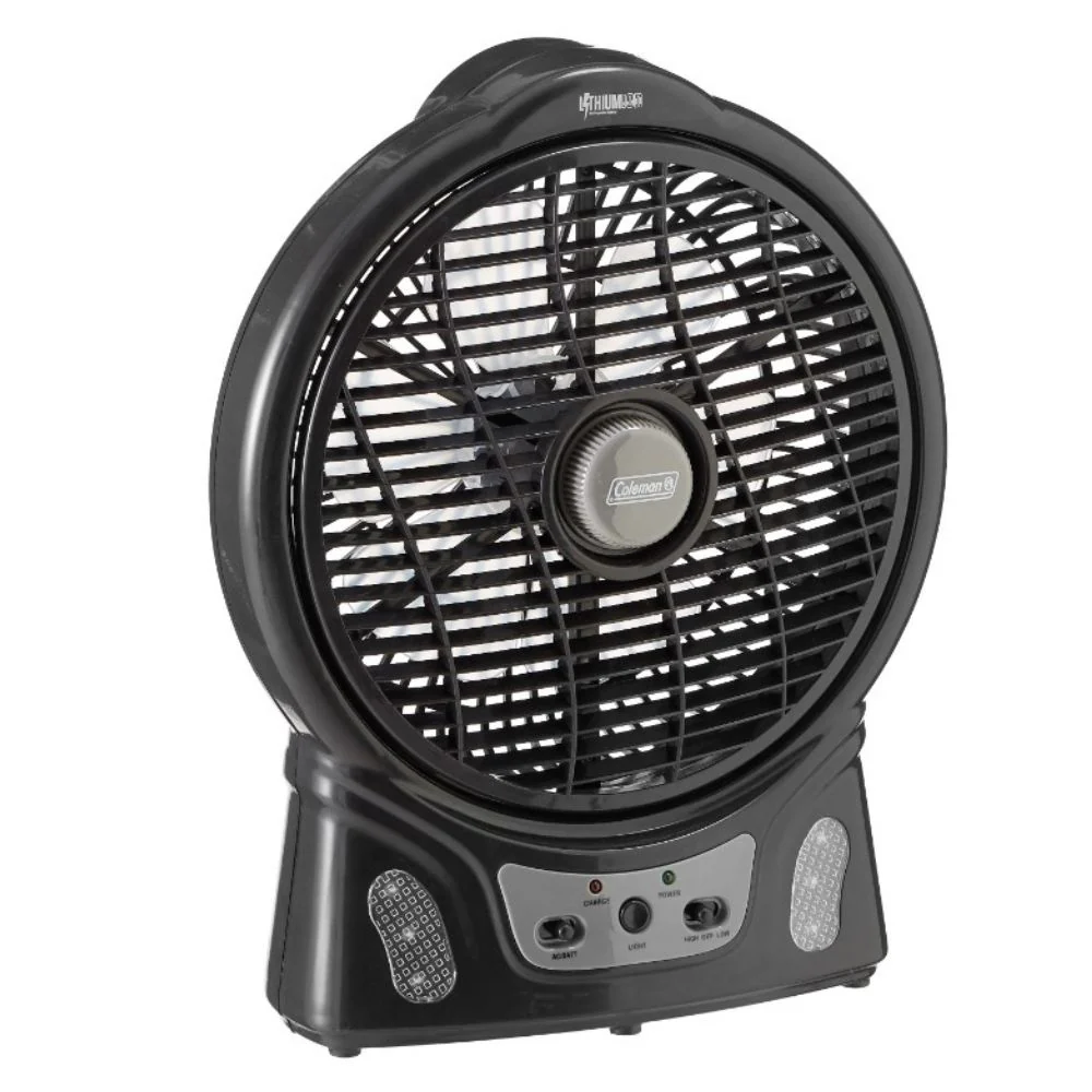 COLEMAN RECHARGEABLE FAN WITH LED - Image 2