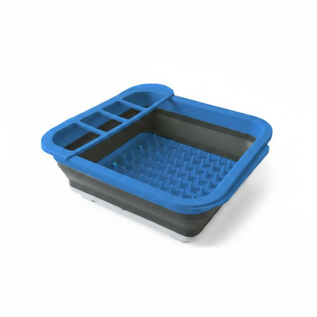 COLLAPSIBLE SINK DRAINER BLUE
