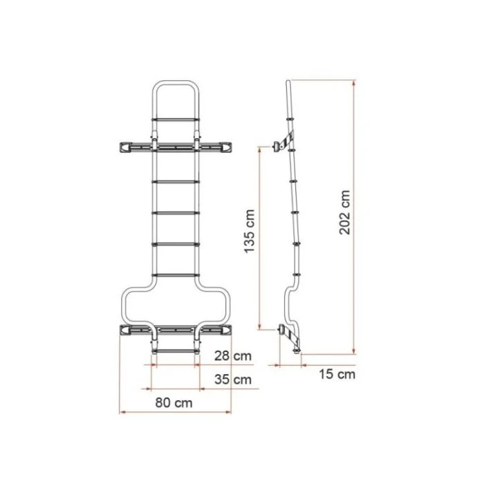 FIAMMA EXT LADDER DELUXE DJ - Image 3