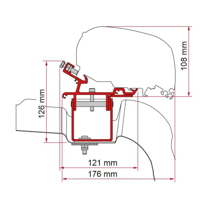 FIAMMA F80 KIT VW CRAFTER