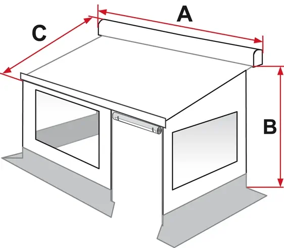 FIAMMA PRIVACY ROOM LARGE 500 - Image 3