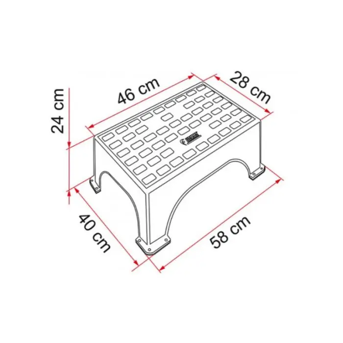 FIAMMA STEP MAGNUM 200KG RATED - Image 2