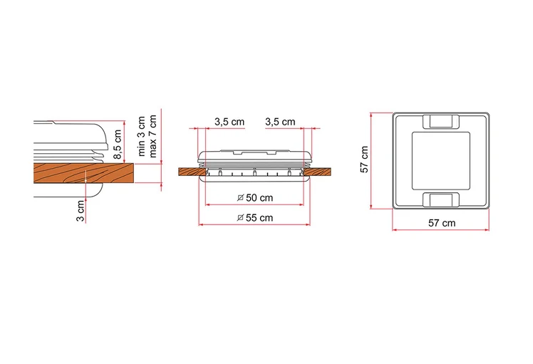 FIAMMA VENT 50 x 50 COMBI - Image 2
