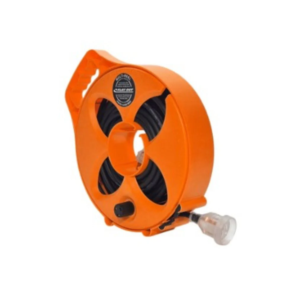 FLAT OUT 12.5m 15a EXTENSION LEAD ON MULTI REEL - Image 2