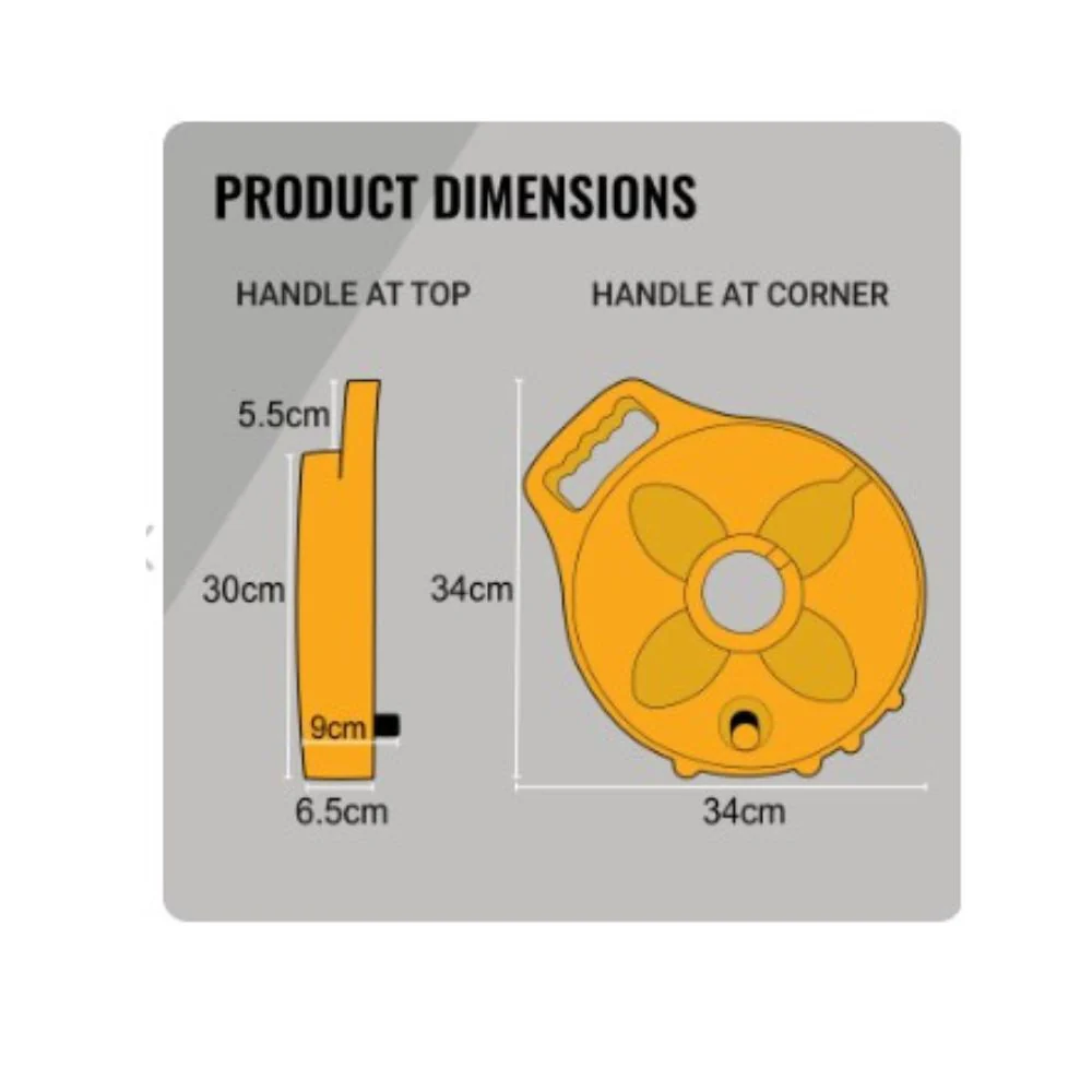 FLAT OUT 12.5m 15a EXTENSION LEAD ON MULTI REEL - Image 4