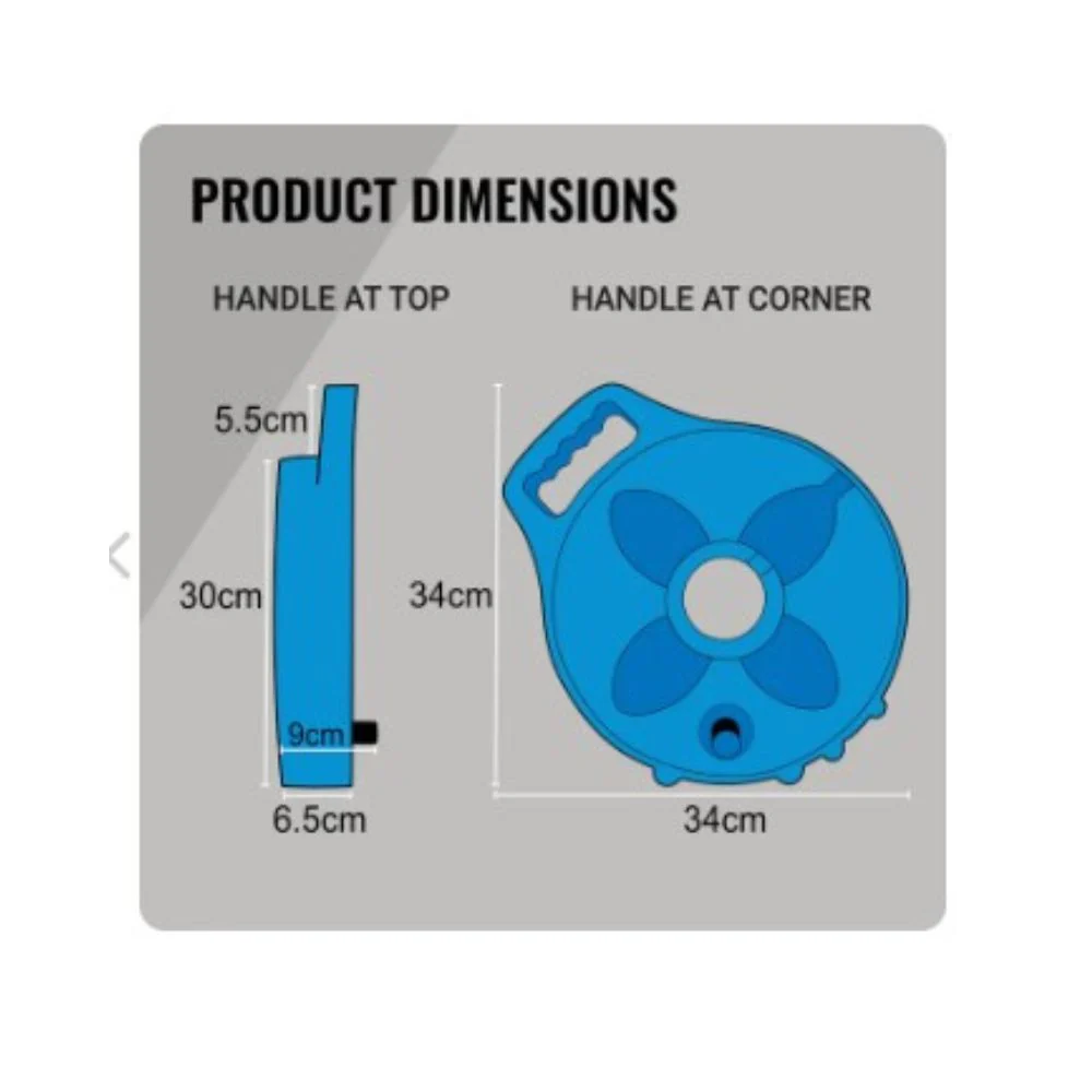 FLAT OUT 7.5m DRINKING WATER HOSE ON COMPACT REEL - Image 3
