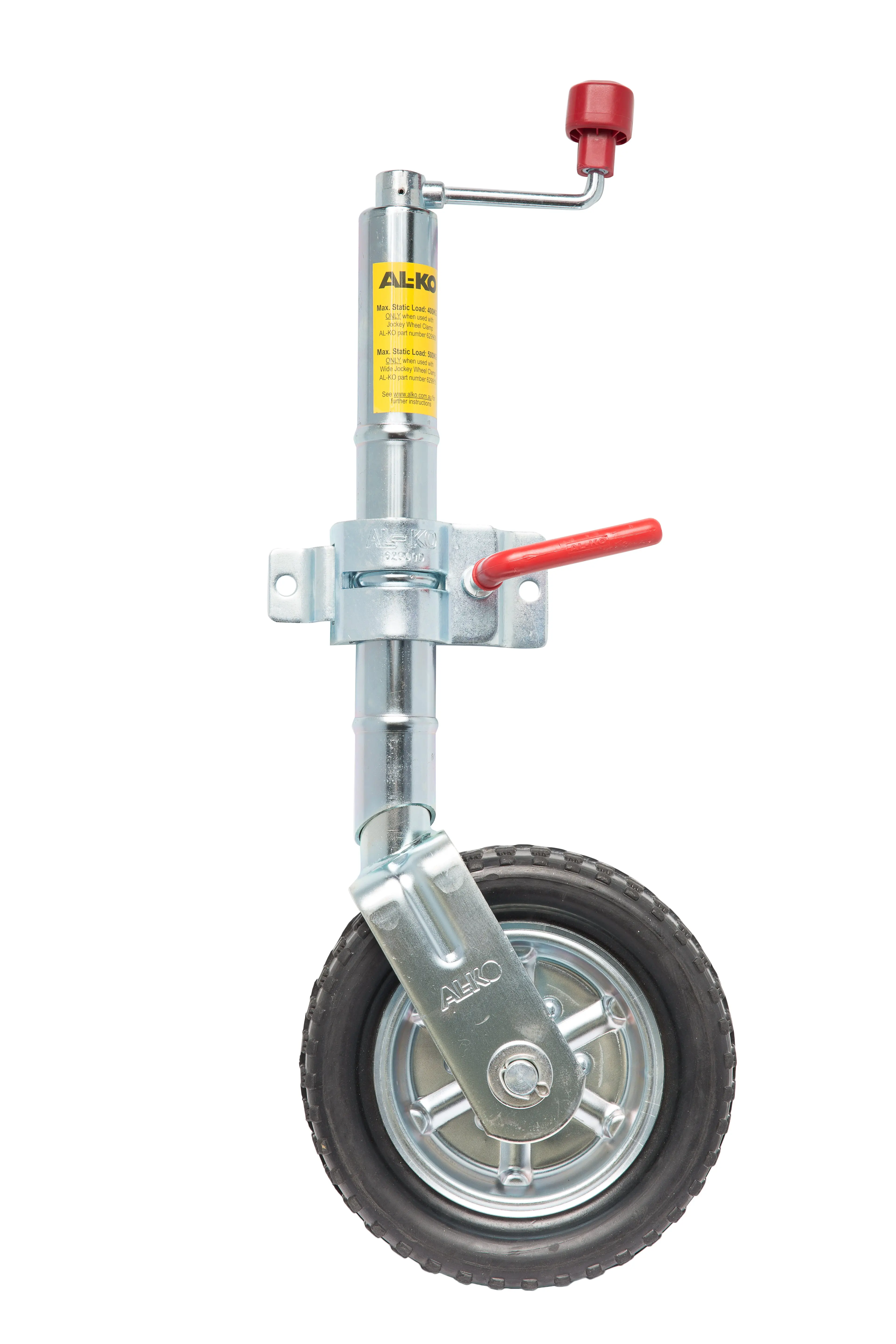 ALKO 10" JOCKEY WHEEL SOLID STD