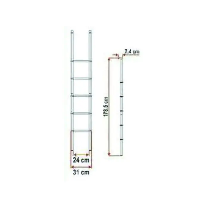 LADDER FIAMMA DELUXE 5R - Image 2