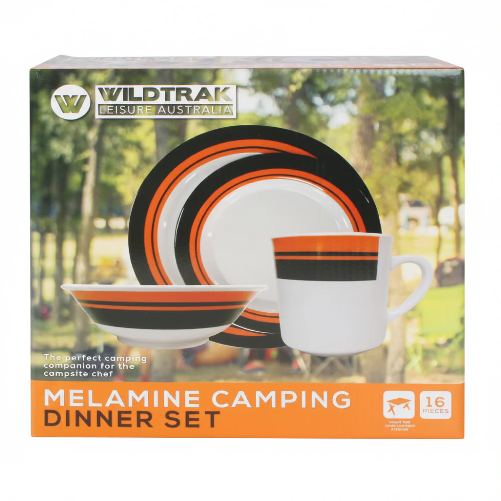 MELAMINE DINNER SET 16PCE - Image 2