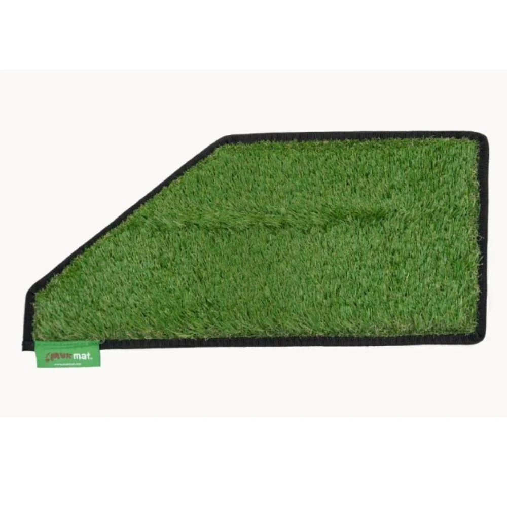 MUK MAT ANGLED CARAVAN STEP GREEN 28 X 60CM