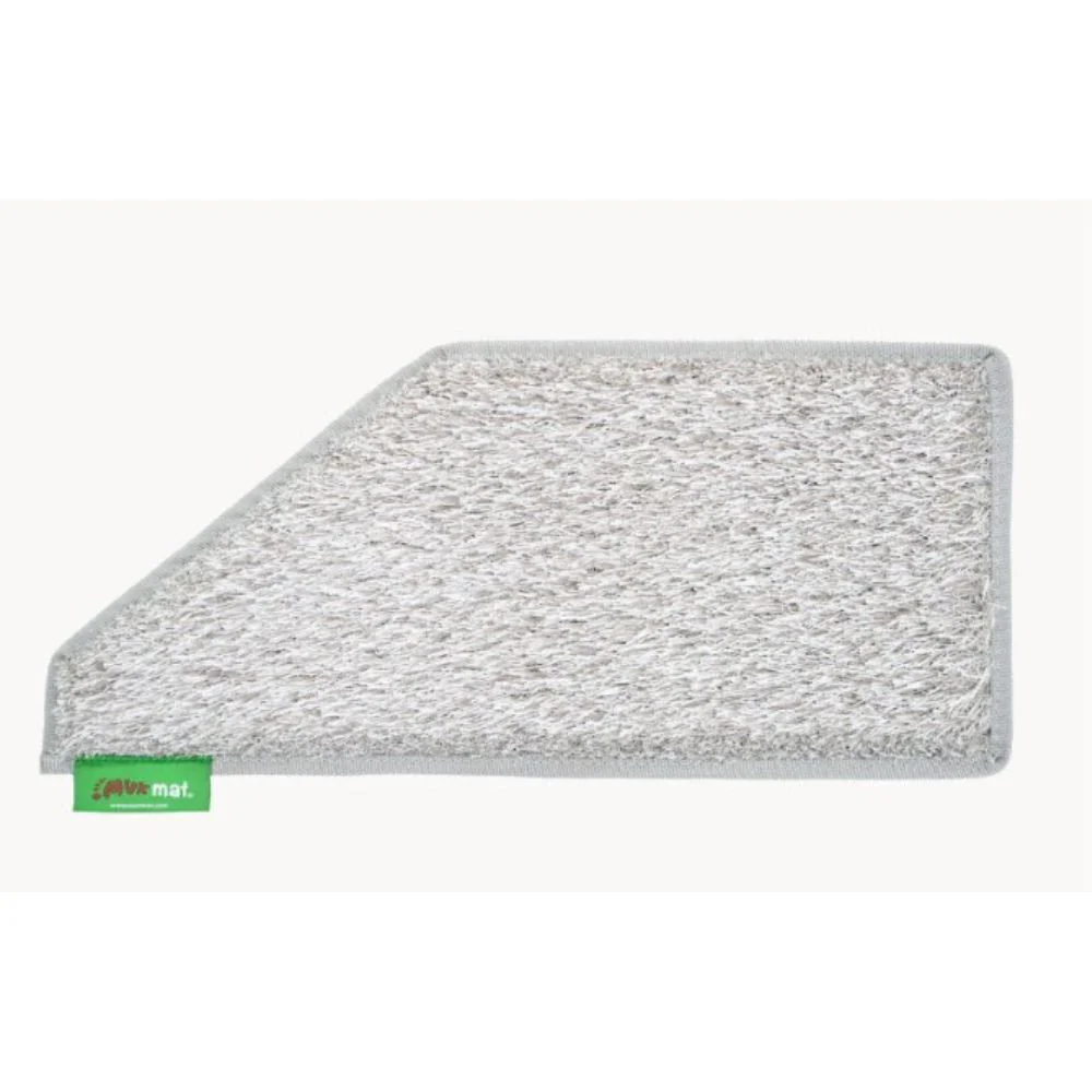 MUK MAT ANGLED CARAVAN STEP LIGHT GREY 28 X 60CM