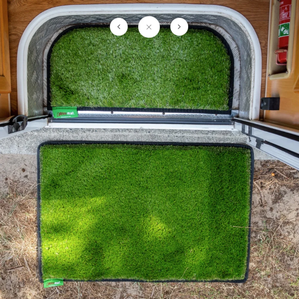 MUK MAT CARAVAN STEP MEDUIM GREEN 58 X 26CM - Image 2