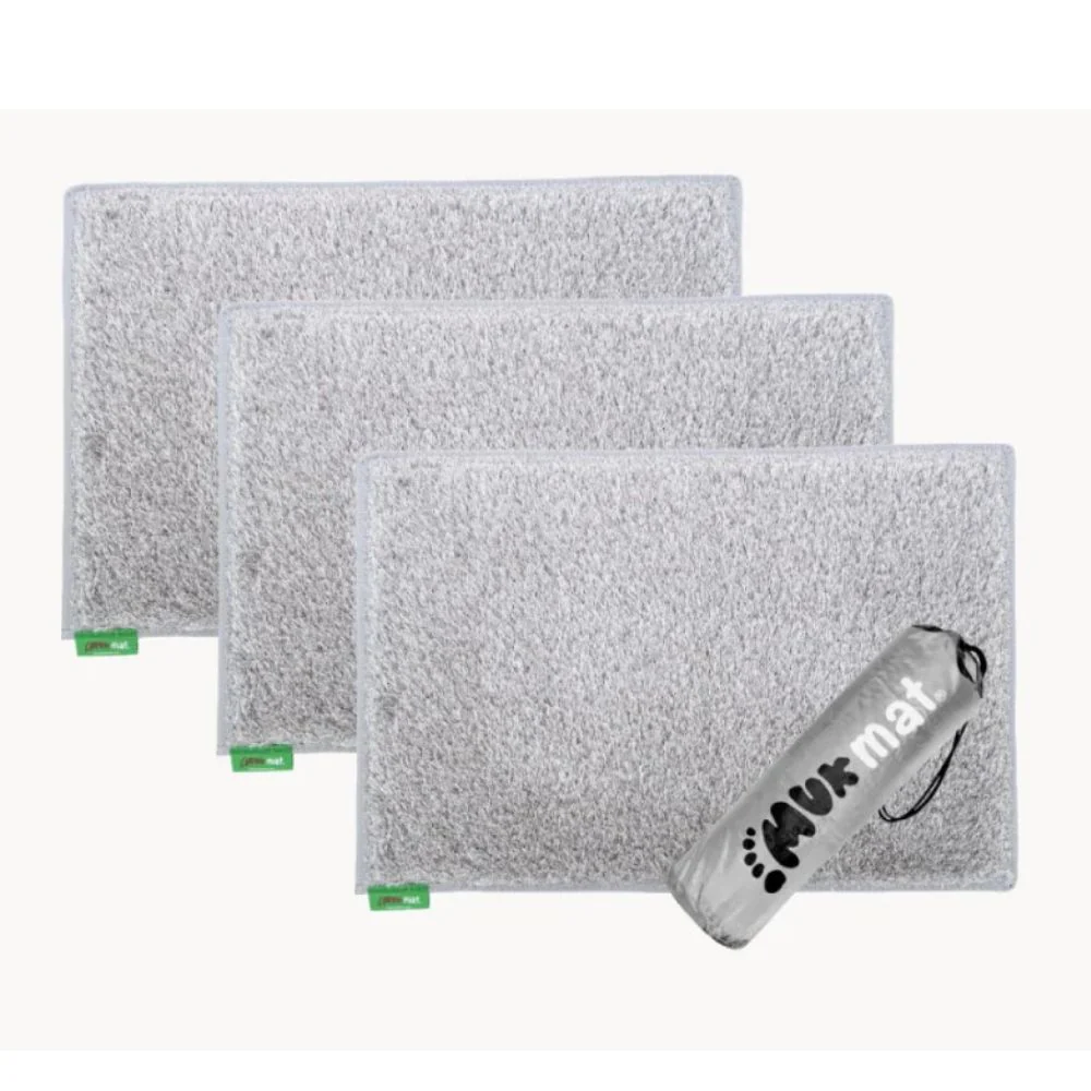 MUK MAT LARGE LIGHT GREY 60 X 90CM
