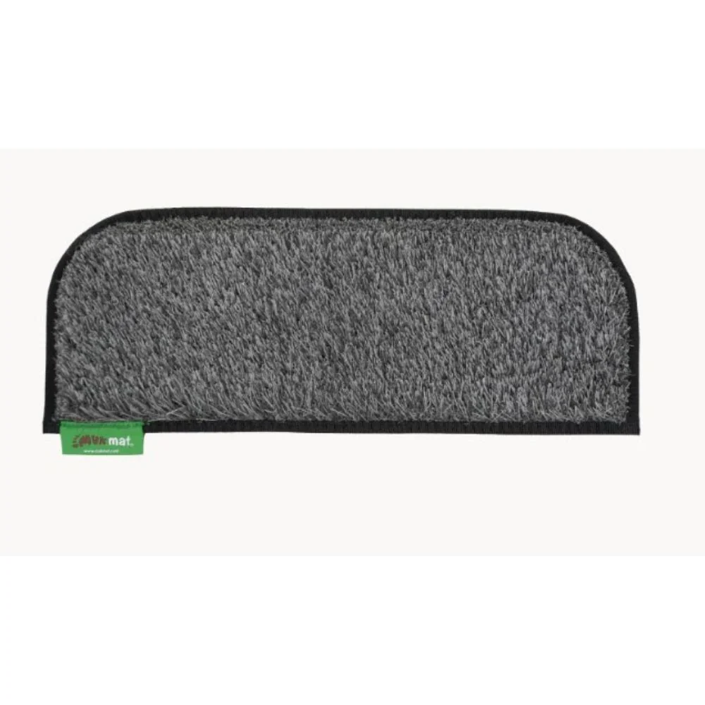 MUK MAT ROUNDED CARAVAN STEP DARK GREY EXTRA LARGE 28 X 60cm