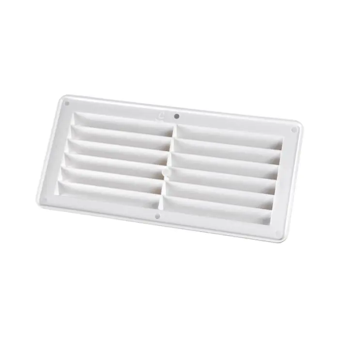 PLASTC LOUVRE VENT 125X260 WHT - Image 2