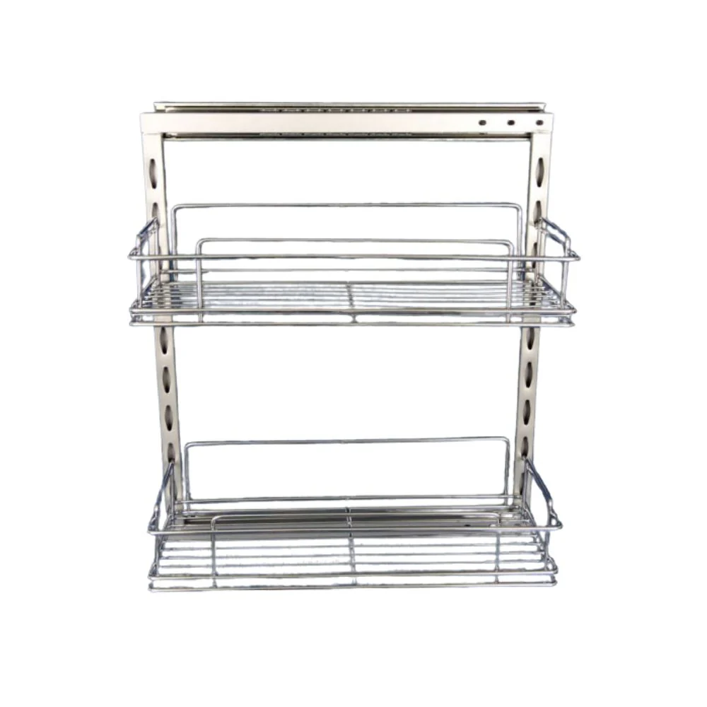 ROLLOUT PANTRY & 2 x 200MM BASKETS /Frame / brackets