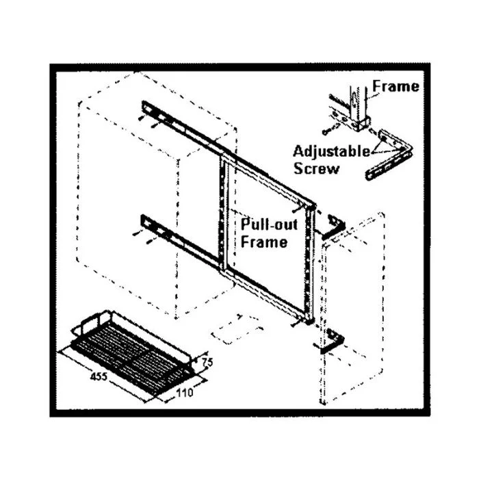 ROLLOUT PANTRY 2X110MM BASKETS - Image 3