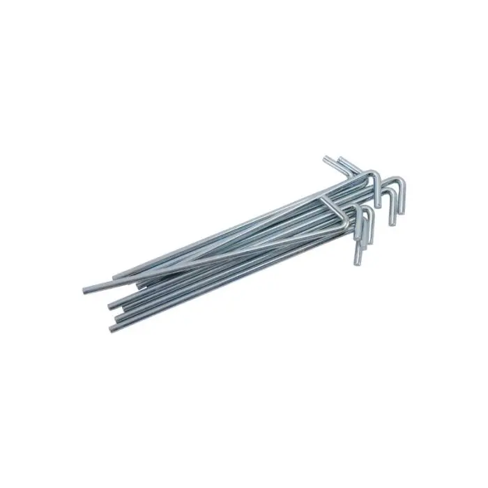TENT PEG 225 X 6.3MM STEEL - Image 2