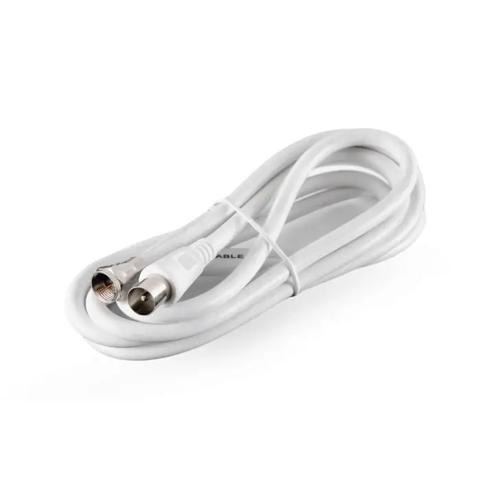 TV FLY LEAD F - BL WHITE 1.8M