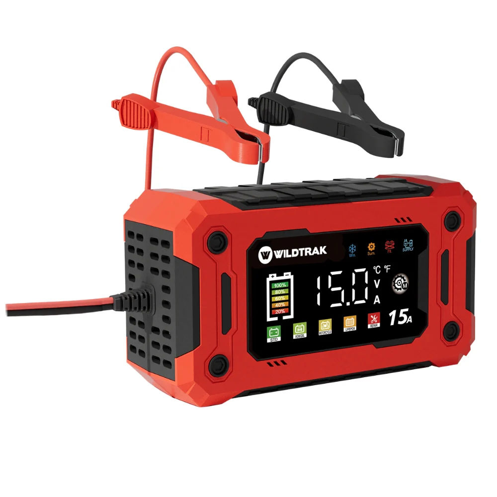 WILDTRAK 15A 12V SMART BATTERY CHARGER - Image 2