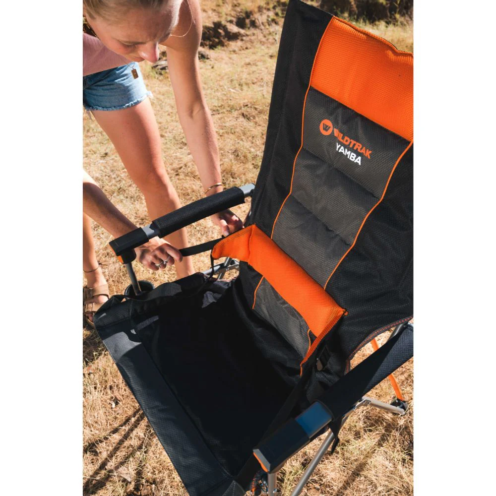 WILDTRAK YAMBA FOLDING CHAIR WITH LUMBAR SUPPORT - Image 15